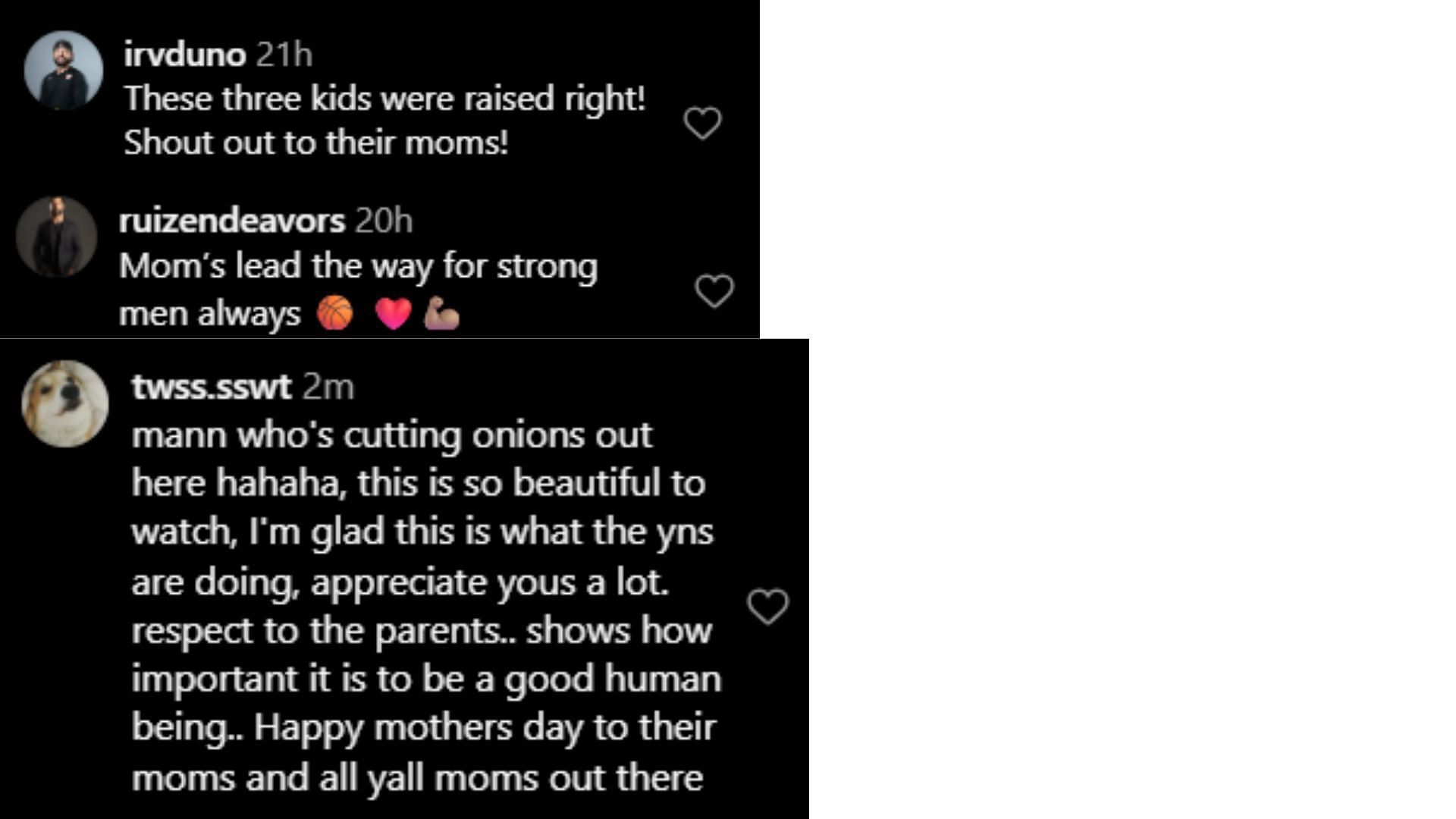 Hoops fans praise Christian Collins, Tajh Ariza & Jason Crowe Jr. for heartfelt Mother’s Day letters
